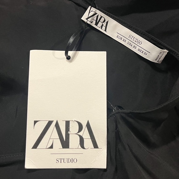 Zara Studio Limited Edition Asymmetrical Maxi Dress - Picture 12 of 16